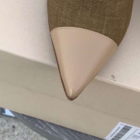 Burberry Brecon Canvas And Leather Pumps - Picture 12 of 12